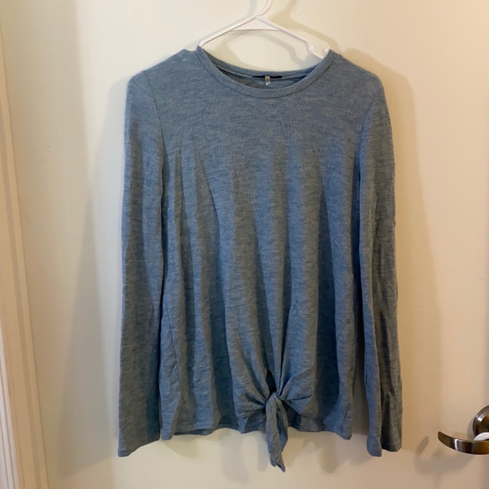 Tied sweater